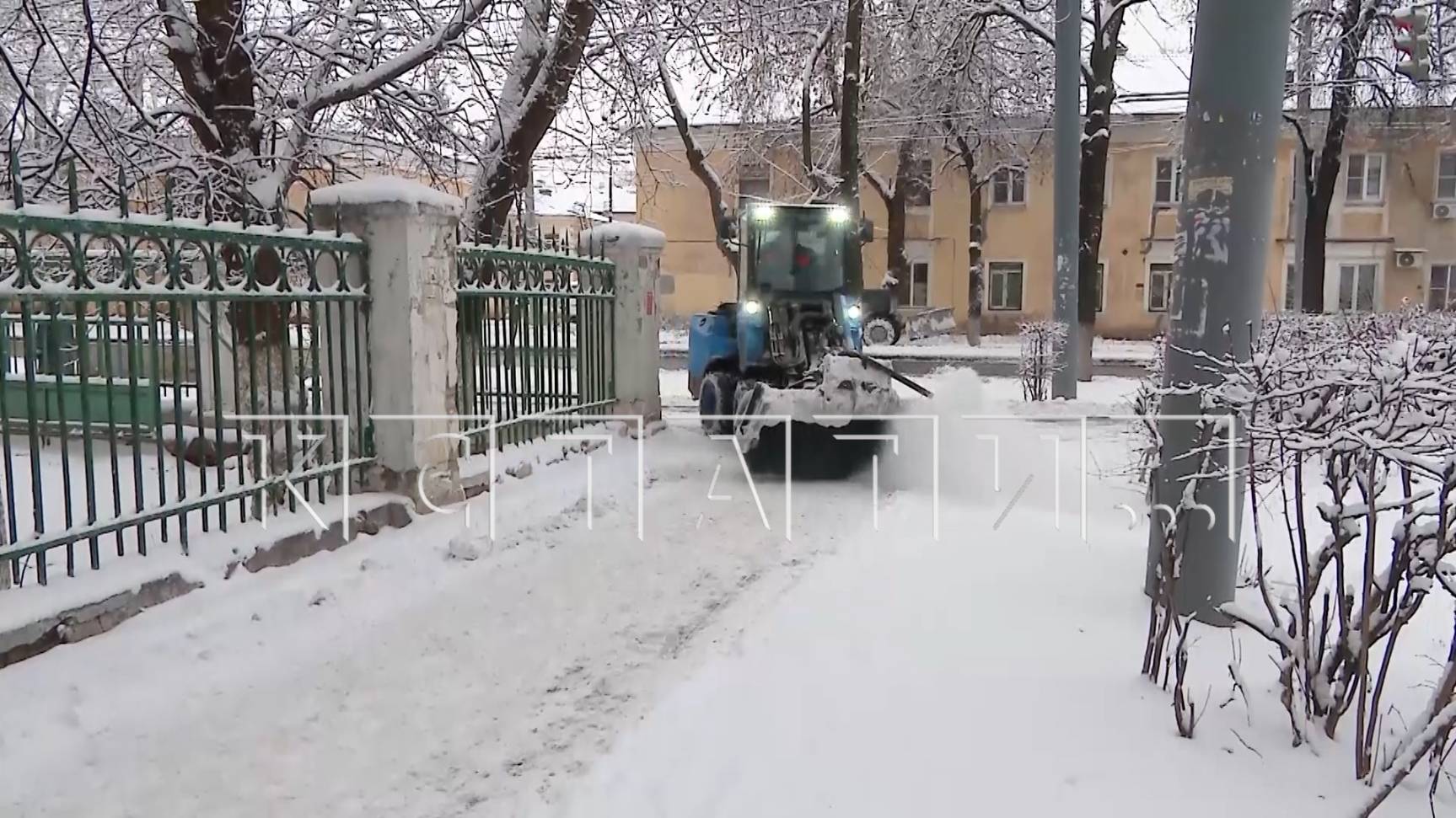 Нижегородские дорожные службы отчитались о ликвидации последствий первого снегопада