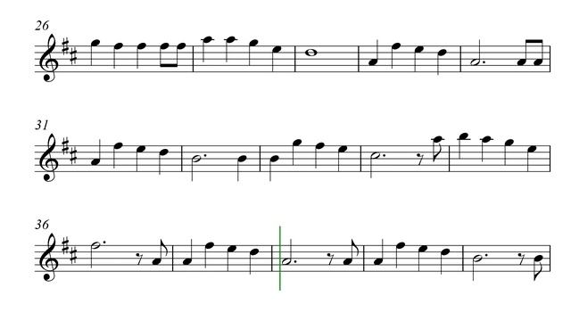 ВИДЕОМИНУС Jingle Bells НОВОГОДНЯЯ МЕЛОДИЯ для САКСОФОНА Альт ноты