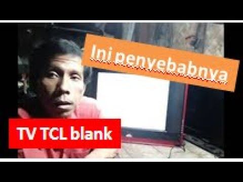 Tv TCL gambar blank