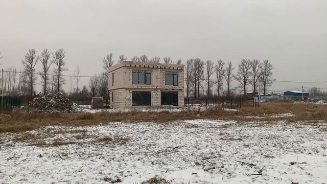 Строительство демо-дома в КП "Разметелево"