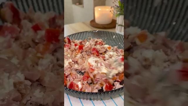 Копченый ролл с курицей 🍗