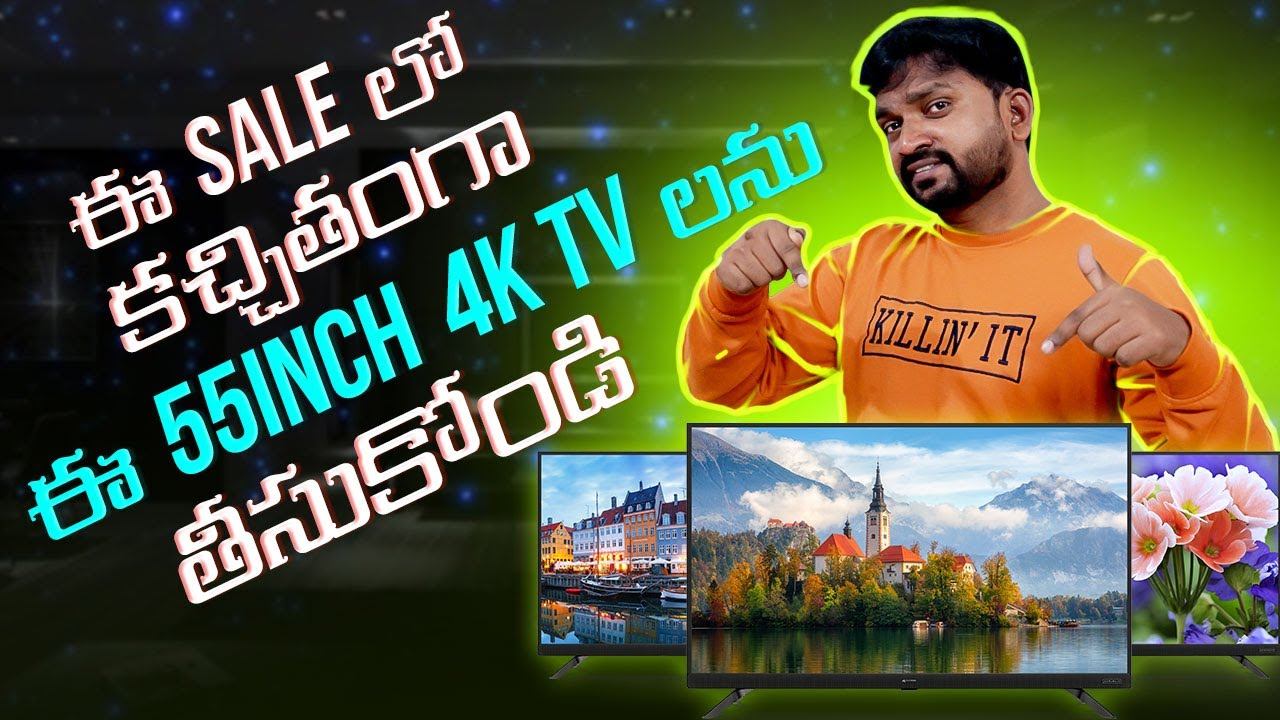 Best 55 inch 4K Smart Tv to buy in Flipkart & Amazon Festive Sale 2021Best deals on Smart TVs ⚡️⚡️