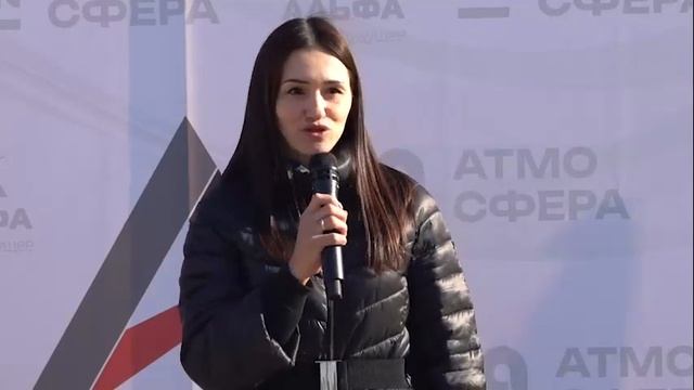 Торжественная церемония первого камня ЖК "Атмосфера" в Хабаровске