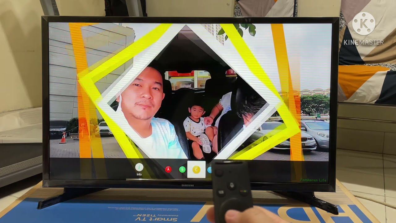 Unboxing SmartTV Samsung T4500