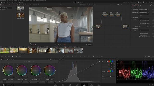 Управление цветом [Color Management] в DaVinci Resolve. Часть 2/8