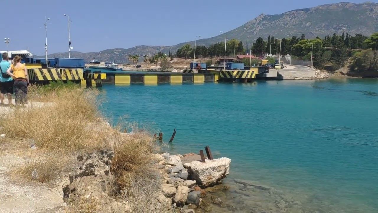 Затопляемый мост (Коринфский канал) | Submersible bridge (Corinth Canal)