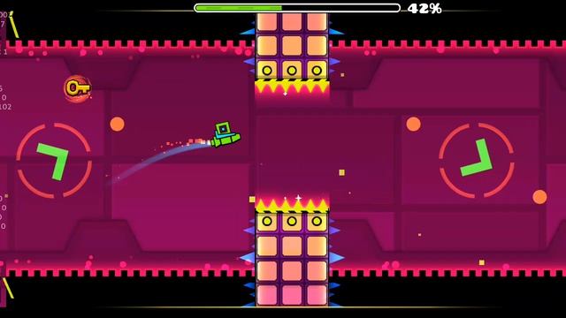 Я играю в Geometry Dash