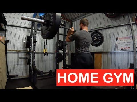 My Home gym set up while recovering from my ankle surgery.