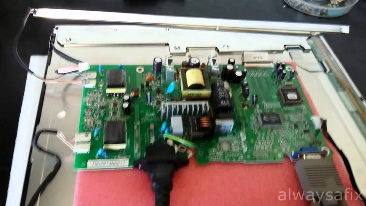 screen dim on one side
