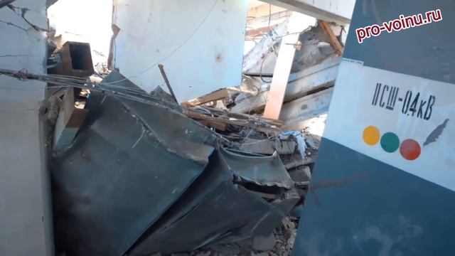 Укрэнерго публикует видео пораженных ракетами электростанций