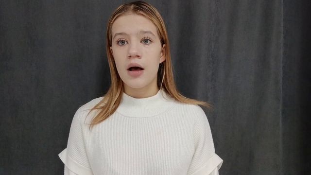София Зверева 12 лет. Видеовизитка