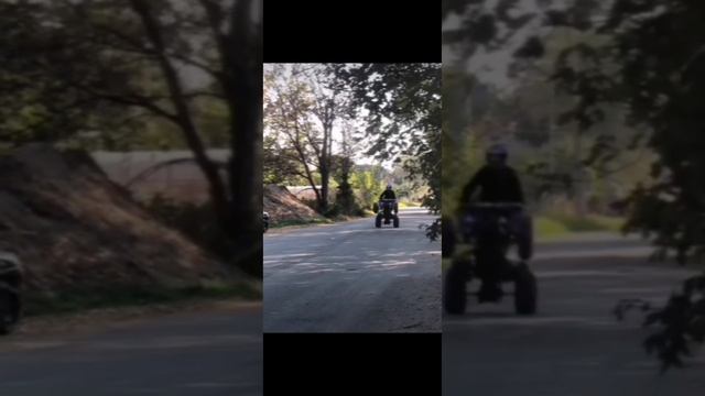 стант на квадроцикле