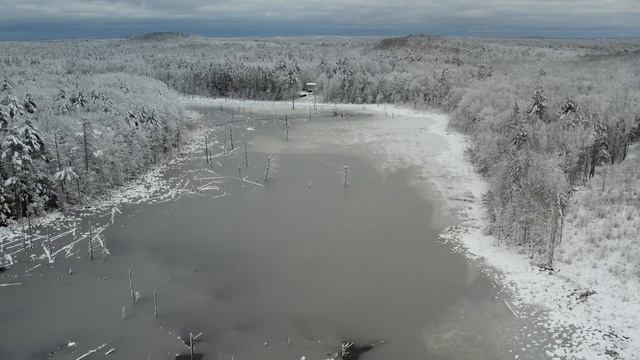 frozen river landscape /Пейзаж замëрзшая река