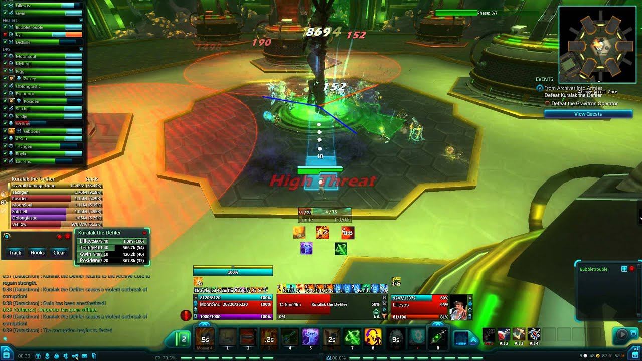 Wildstar, Kuralak the Defiler, Genetic Archives, Spellslinger DPS