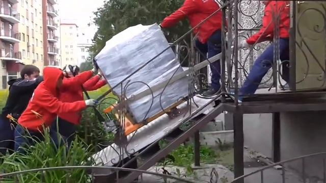 Погрузка принтера (лето 2015 года)