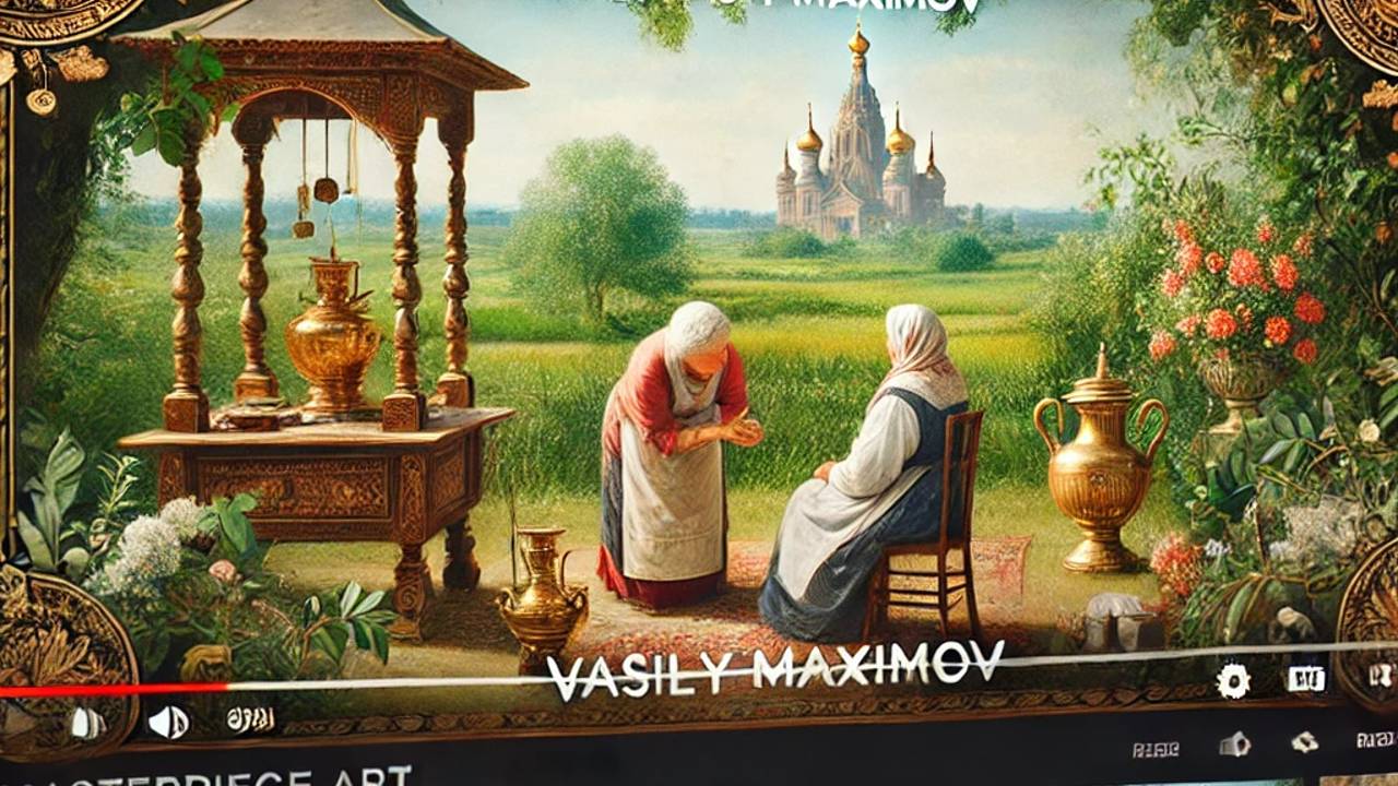 Картина В. Максимова "Все в прошлом"