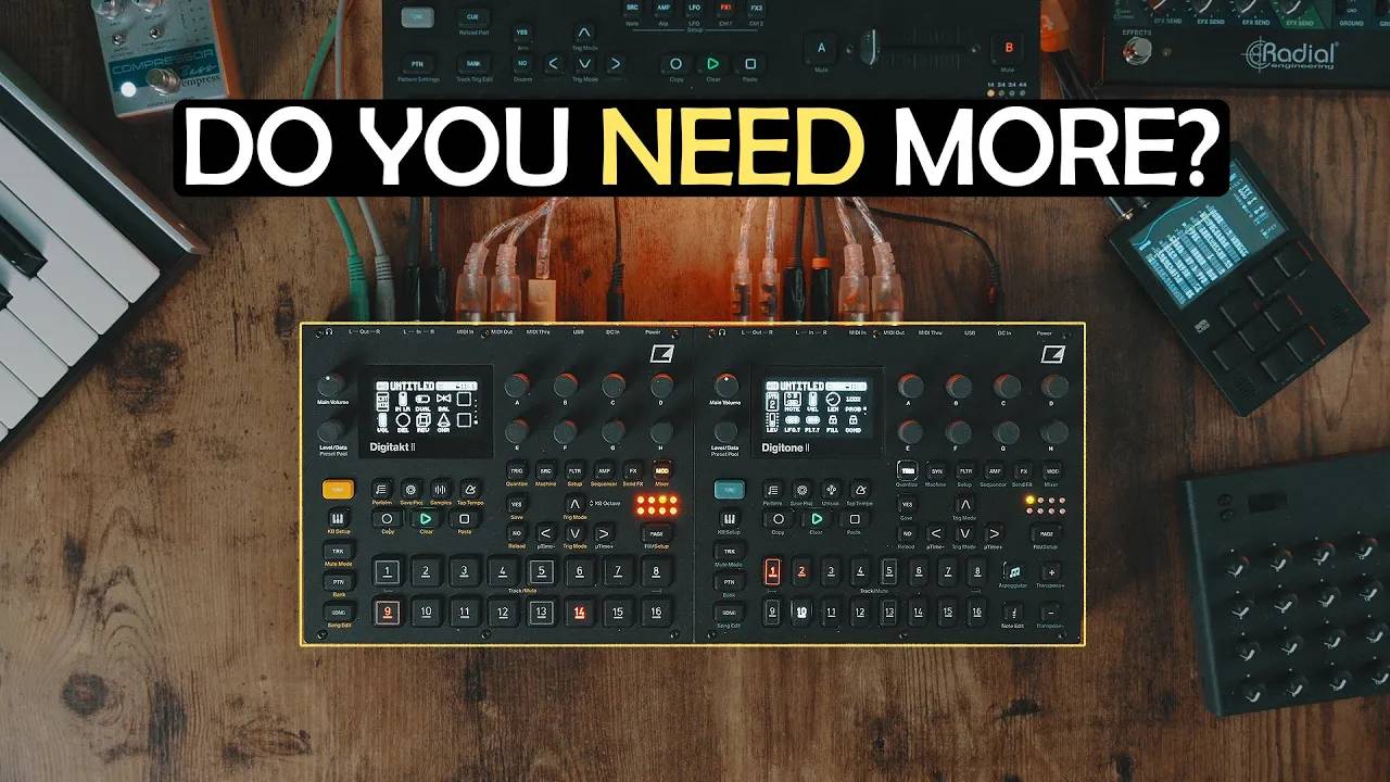 Elektron Digitakt II + Digitone II: This is Best Groovebox Combo Available Today?