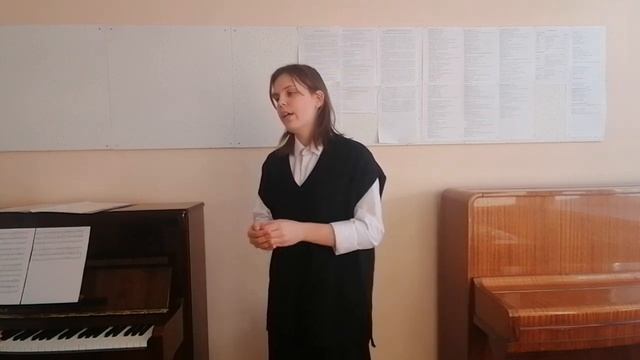 Горбанева Андриана,концертмейстер:Насонова Полина Вадимовна, А.Скарлатти "Sento nel core"