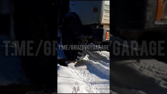 на КамАЗе по деревянным мостам