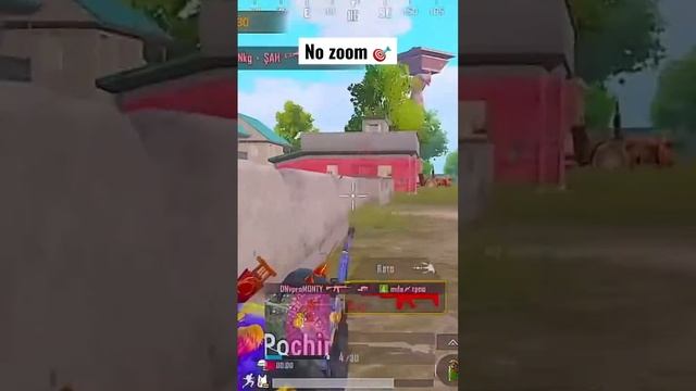 No zoom - PUBG MOBILE #podolsk #pubgmobile #pubg #пубгмобайл #пубг #shorts #youtubeshorts #pubgm