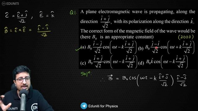 EM Waves Guaranteed 4 Marks 😲 | JEE Main 2025 | Electromagnetic Waves | Eduniti | Mohit Sir