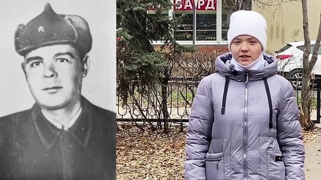 Герой СССР В.Н. Симбирцев. коллектив 10Б класса. Саратовская область