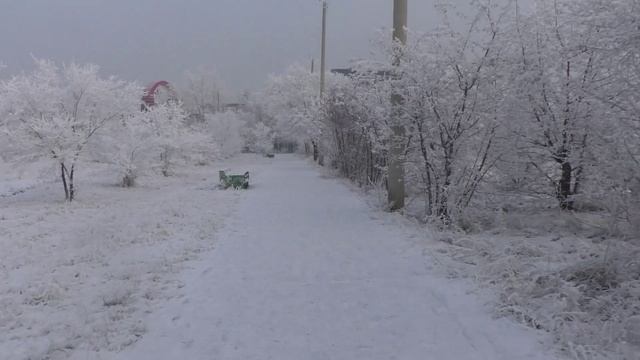 Парк Виктория Черногорск ноябрь