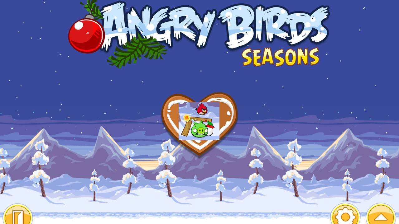 Angry Birds Seasons. Wreck the Halls (level 1-21) 3 stars. Прохождение от SAFa