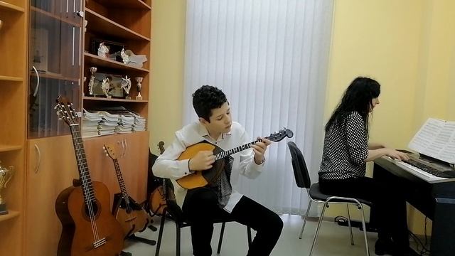 Шелковой Максим. С. Федоров "РУМБА - ШУРУМБА" преп. Ананикова М. Г. концерт. Попова Е. С.