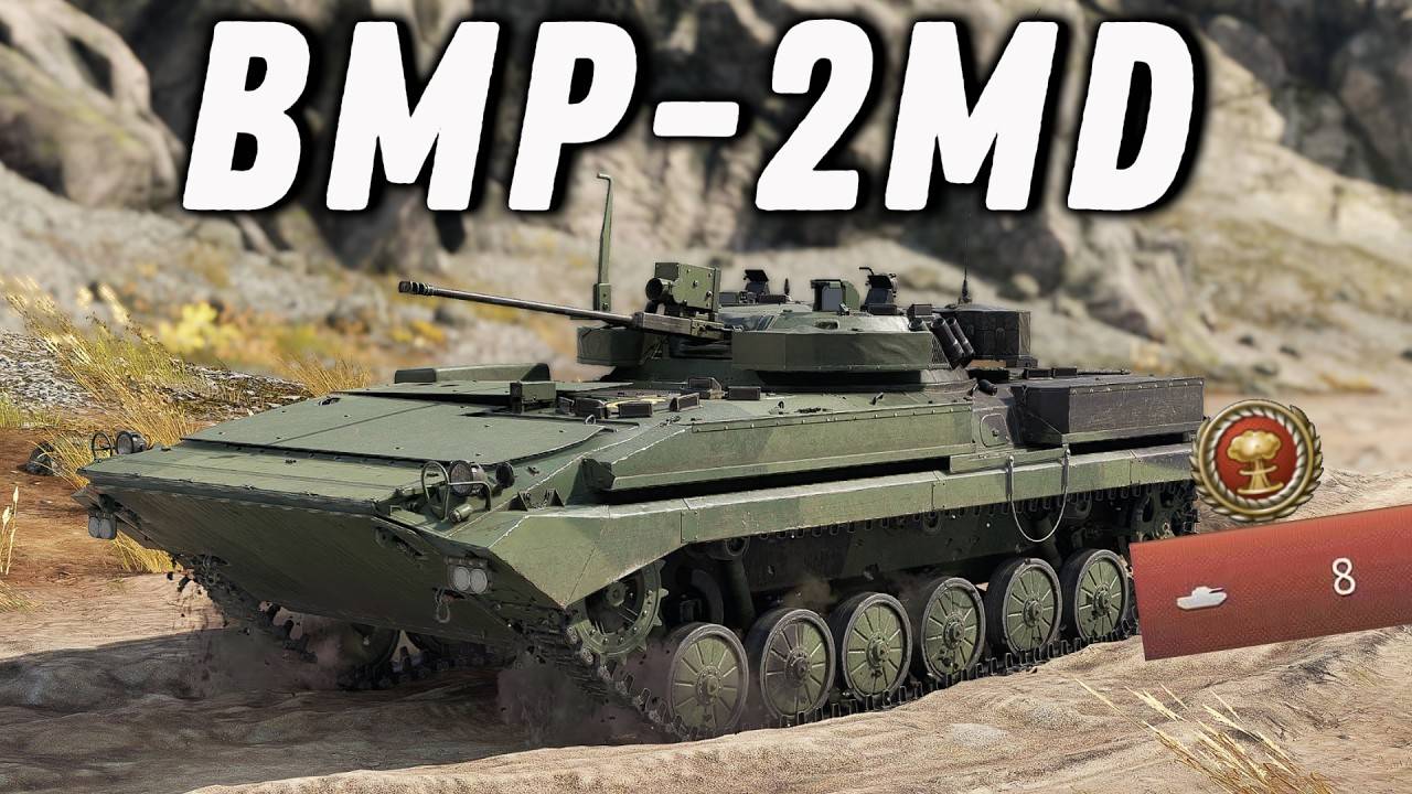 BMP-2MD Swedish Squadron Vehicle _ War Thunder (360p)