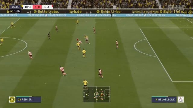 ⚽ Borussia Dortmund vs Sparta Rotterdam ⚽ | Club Friendlies (07/09/2020) | Fifa 20