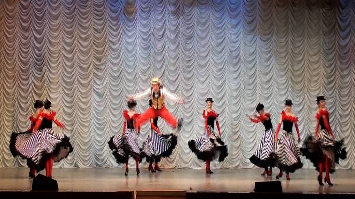 "Канкан" -  танцевальный коллектив "Геликон" РЭУ им. Плеханова 2013