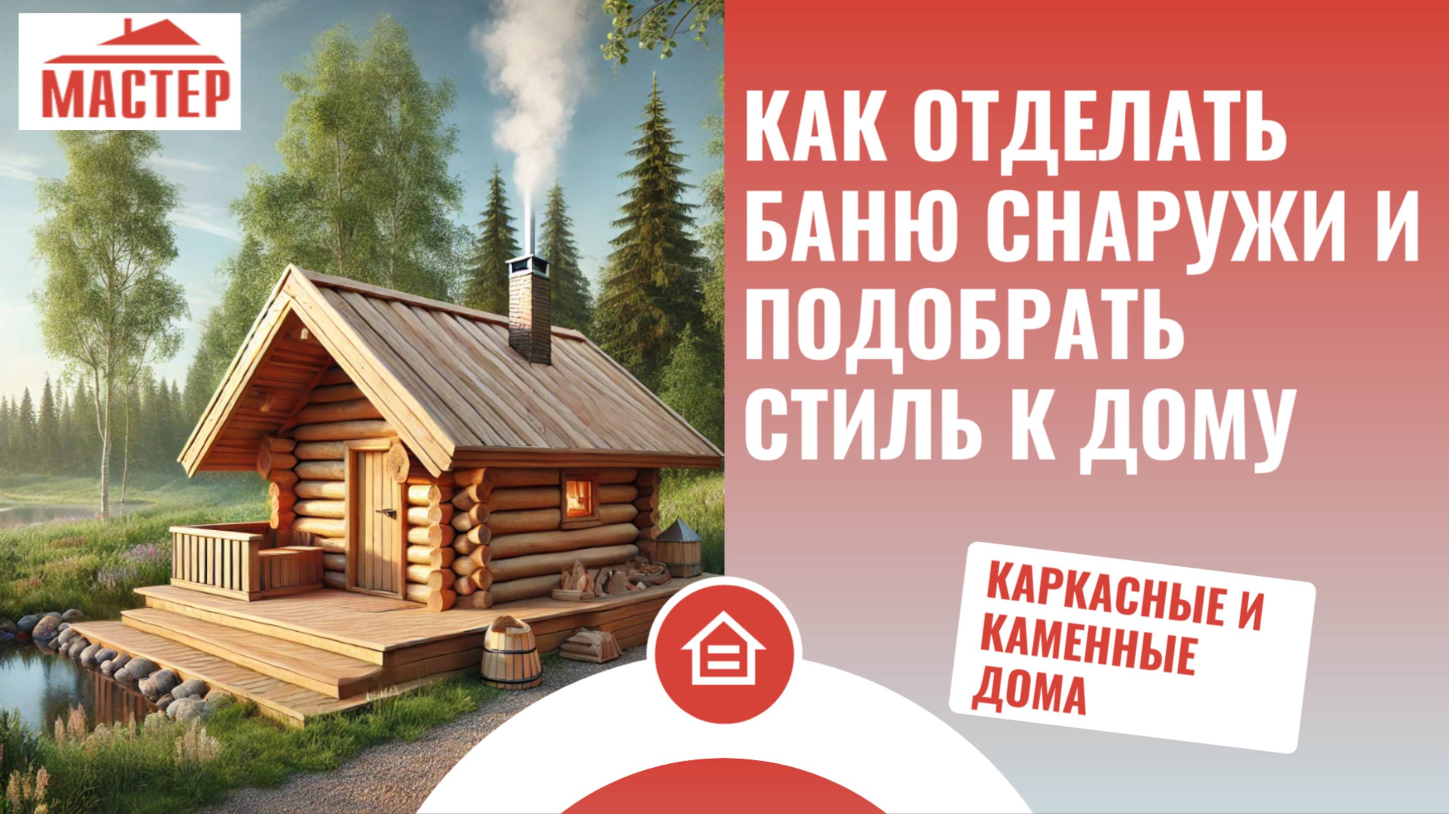 Как отделать баню снаружи и подобрать стиль к дому