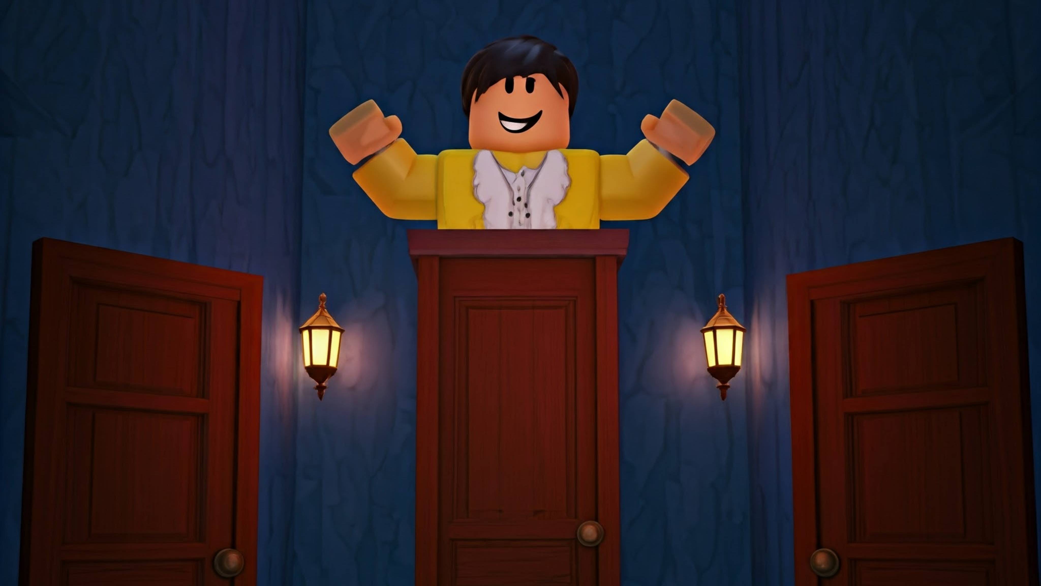 БеСтримы - Жуткое путешествие в отеле Roblox DOORS первый этаж!