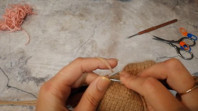 Вяжем зайца спицами Часть 2
