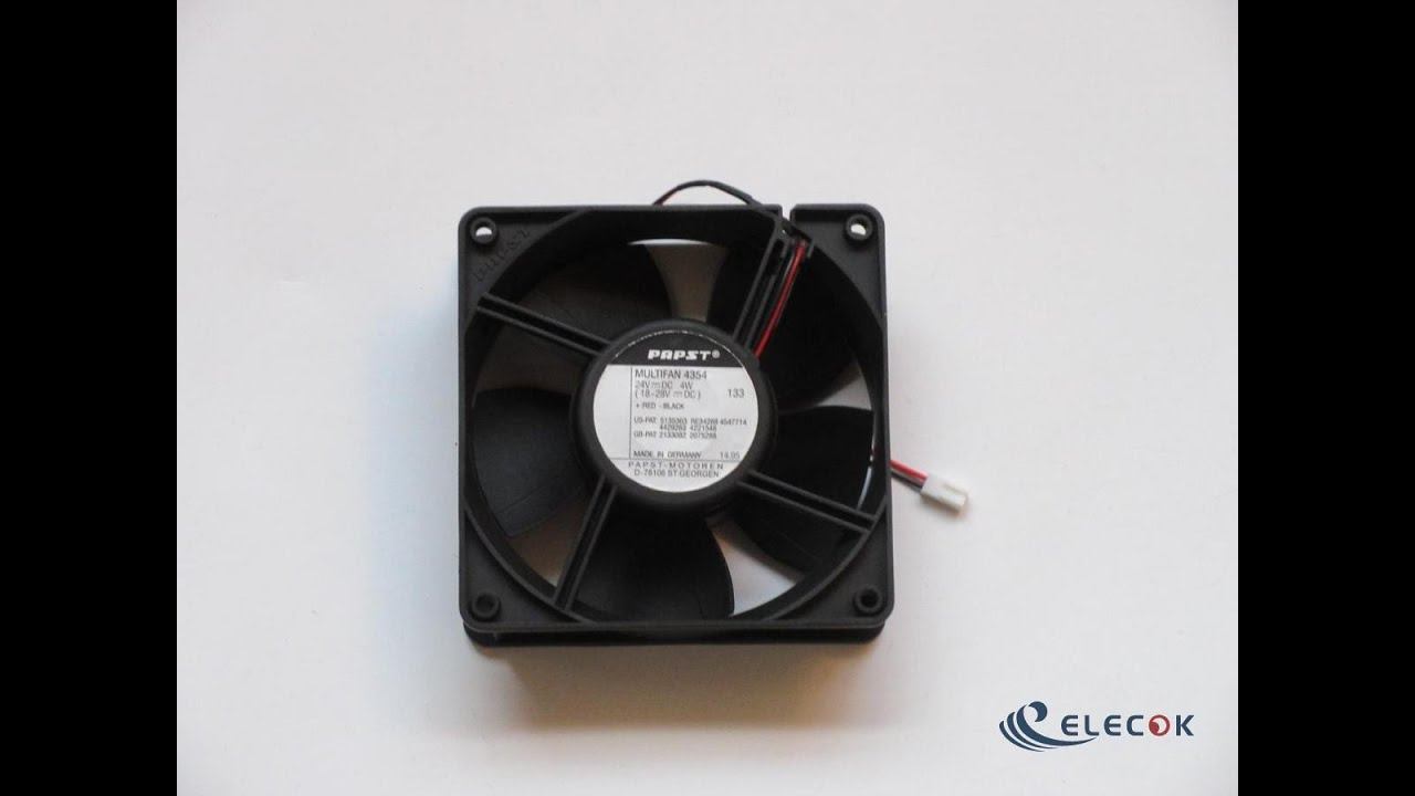 MULTIFAN 4354 24V 4W 2 Wires Cooling Fan  refurbished