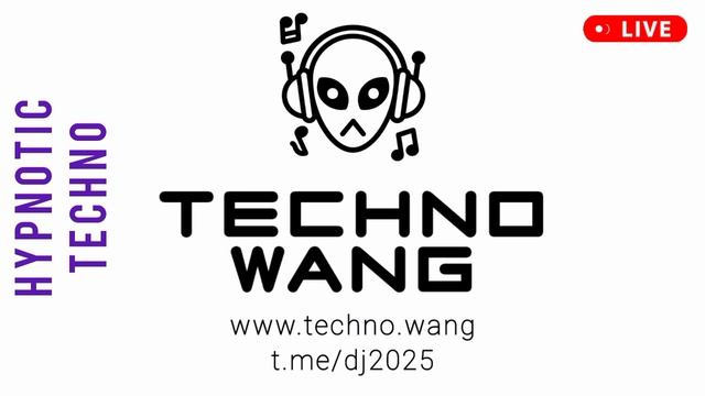 Hypnotic Techno Club Music 2024 2025 - DJ TECHNO WANG