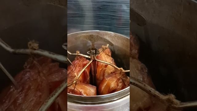 Всегда боялся коптить на кухне!)