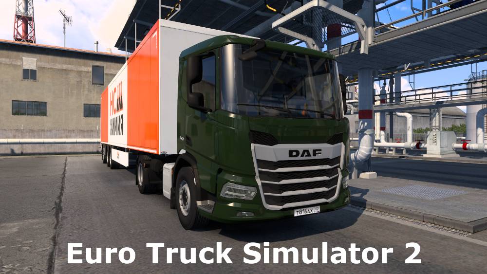 Рейс Волхов - Бокситогорск в Euro Truck Simulator 2. Мод RusMap. Стрим №498.