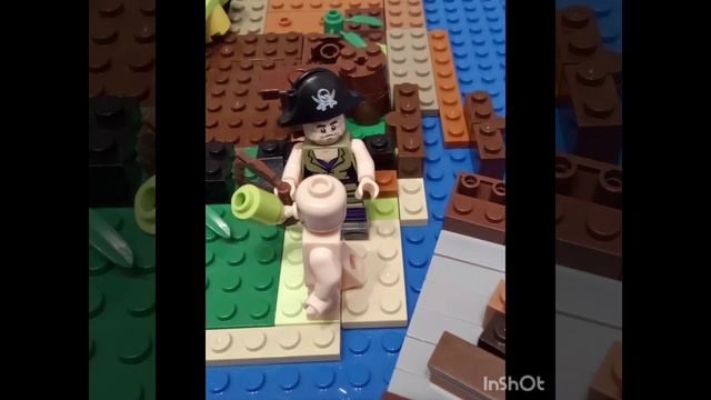 Пираты на острове третья часть Lego анимация конец