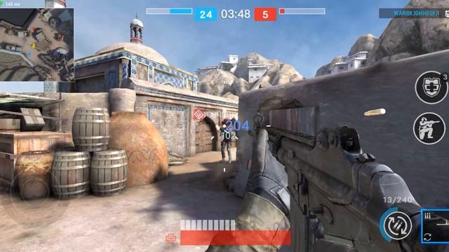 Warface Action Multiplayer Games Android Gameplay.#1