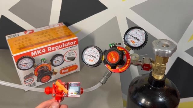 Редуктор CO2 KegLand MK4. Обзор, замер точности. Плюсы и минусы.