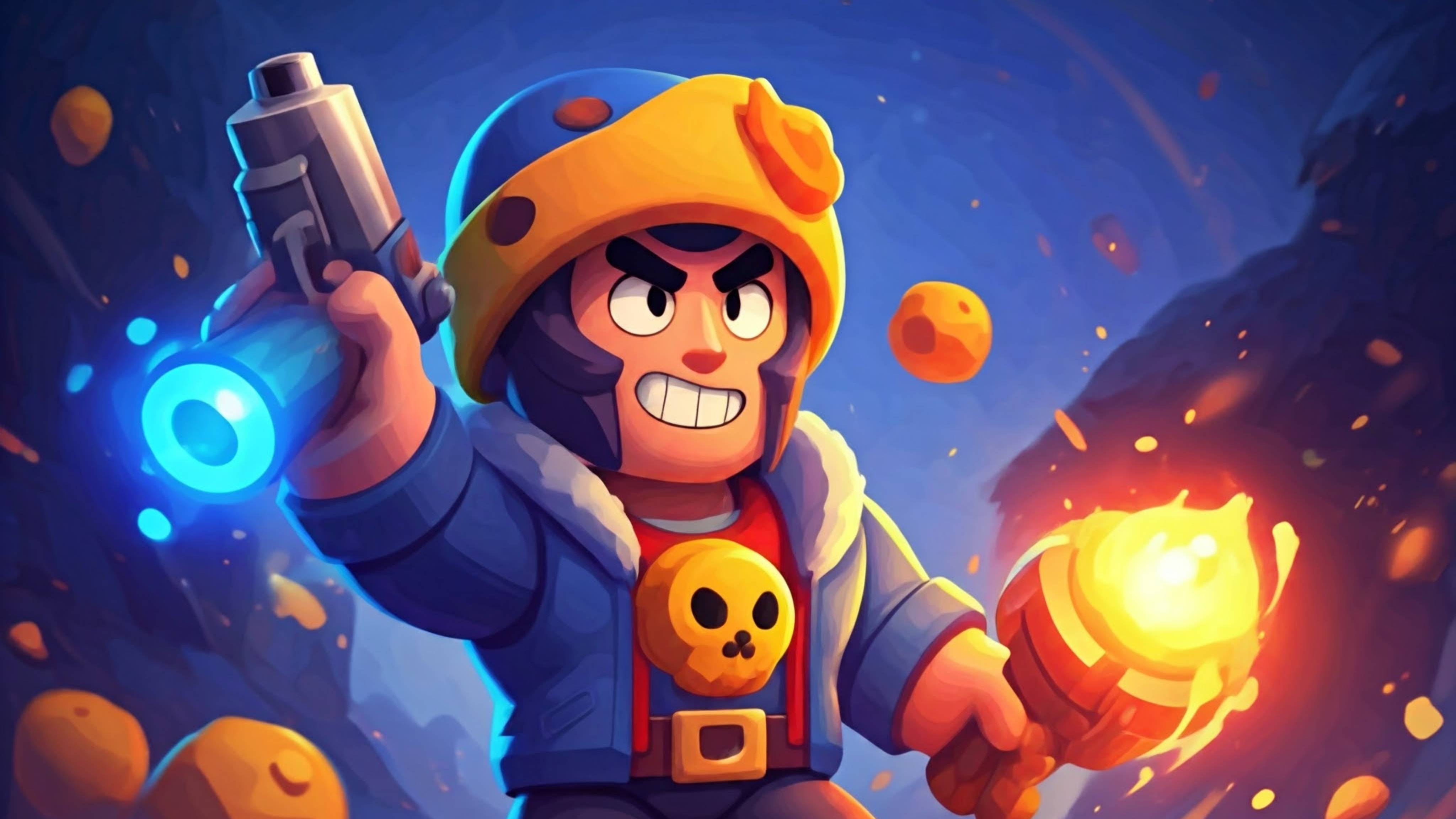 БеСтримы - Играем за Байрона в Brawl Stars победы и поражения!