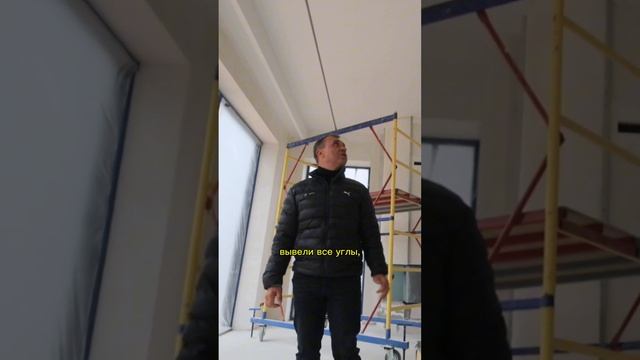 Внутренние работы в гостиной загородного дома в Симферополе / Строим дом в Крыму #строительство #дом