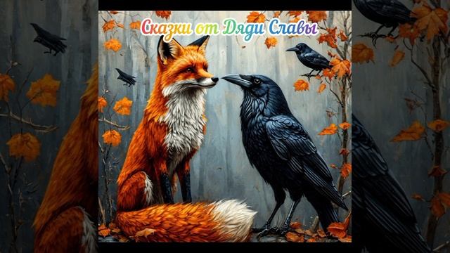 "Лисица, птичка и ворон"-ненецкая сказка, читает Вячеслав Ткачёв.