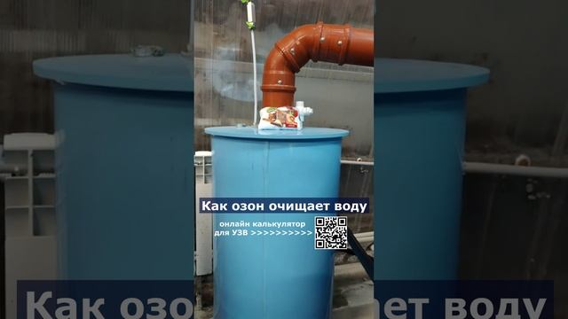 Как озон очищает воду