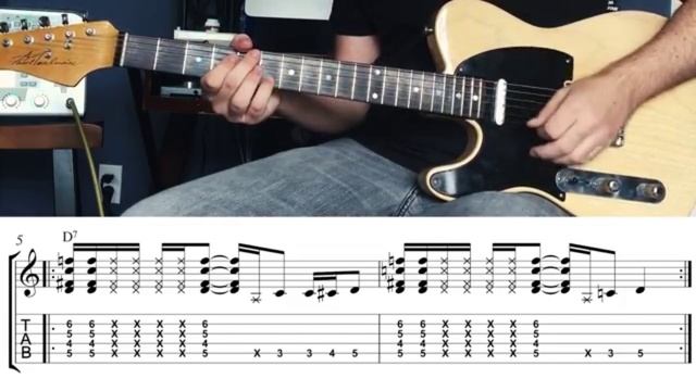 Funk Rhythm Guitar(tab)