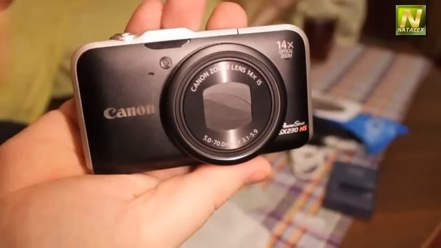 [Natalex] Unboxing фотокамеры Canon Power Shot SX 230 HS...