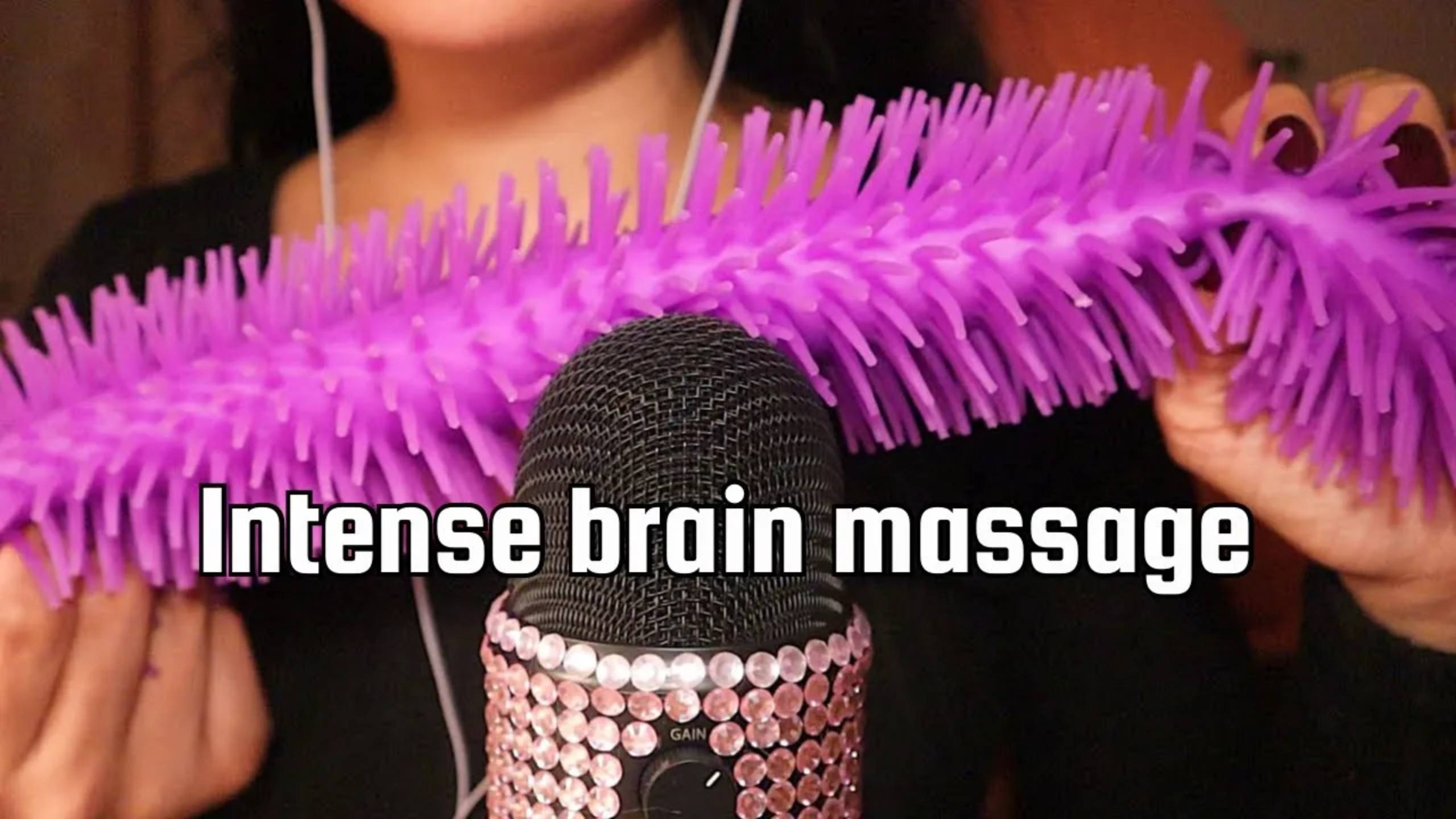 💝 ASMR интенсивный массаж мозга ☁️ никаких разговоров | уникальные покалывания