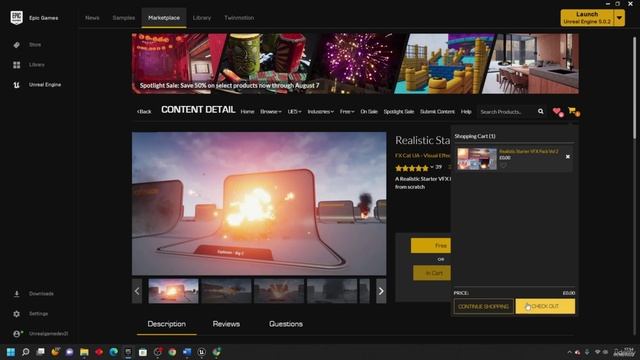 TDS 22. Unreal Engine Marketplace